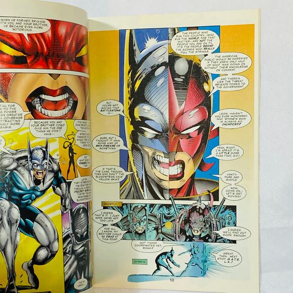 SIGNED Bloodstrike #3 (1993) Image Comics Rob Liefeld Dan Fraga Eric Stephenson - Picture 10 of 11